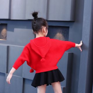 ÁO LEN BÉ GÁI HÌNH MÈO -TTSP1177