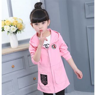 ÁO KHOÁC THUN BÉ GÁI FORM DÀI -TTSP1235