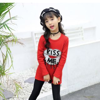 ÁO THUN BÉ GÁI FORM DÀI -TTSP1172