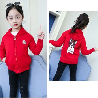 ÁO KHOÁC BÉ GÁI PHỐI LÔNG -TTSP1224