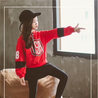 BỘ THUN DÀI BÉ GÁI PHỐI VÁY -TTSP1236