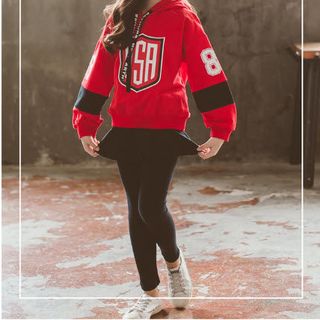 BỘ THUN DÀI BÉ GÁI PHỐI VÁY -TTSP1236