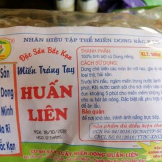 Miến dong tráng tay Côn Minh Bắc Kạn