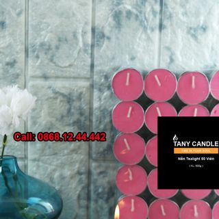 Nến Tealigt Tany Hồng 50 Viên -TLH50