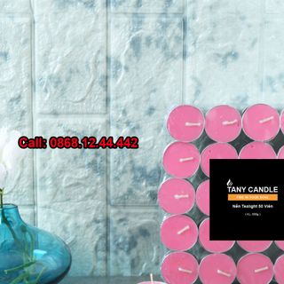 Nến Tealigt Tany Hồng 50 Viên -TLH50