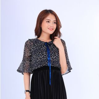 ÁO KIỂU HỌA TIẾT HOA NHÍ A541