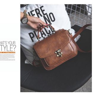 Túi Xách Nữ Paris Vintage Khóa Cổ Điển TX10