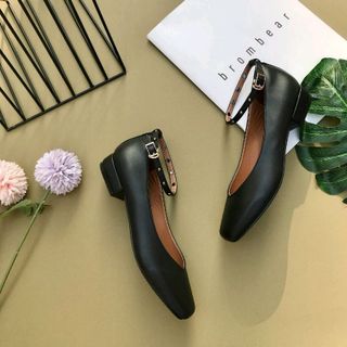 Giày búp bê 2p có dây cài cổ