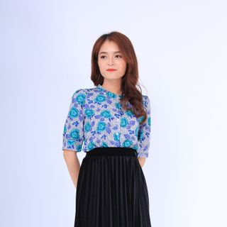 ÁO KIỂU HỌA TIẾT NỔI BẬT A540