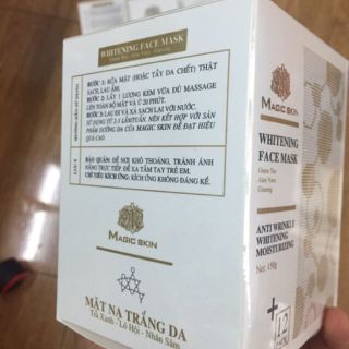 Ủ trắng mặt Magic