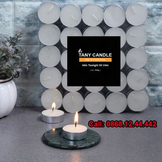 Nến Tealigt Tany Trắng 50 Viên -TLT50