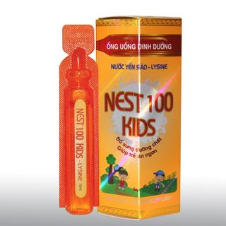 Yến Sào Lysine  - Nest100 Kids – Dạng ống uống sản phẩm bán chạy nhất giá sỉ