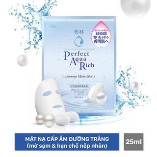Mặt nạ Senka cấp ẩm dưỡng trắng