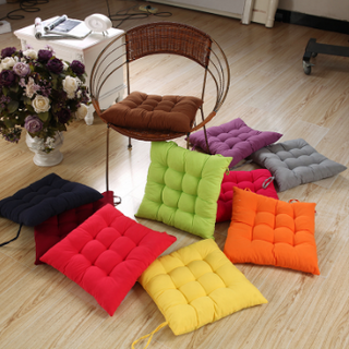 Nệm vuông, lót ghế ngồi bệt màu săc nổi bật 40x40cm