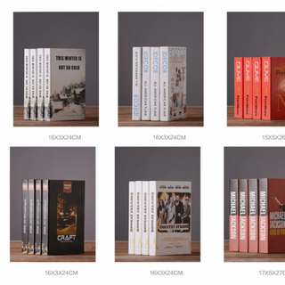 Sách mô hình trưng bày trang trí nội thất