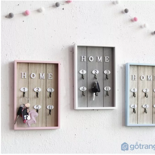 Hộp đựng chìa khóa bằng gỗ tiện lợi