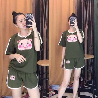 bộ đùi lợn cute