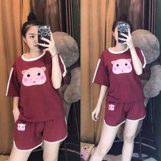 bộ đùi lợn cute