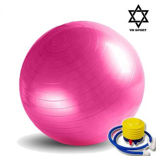 Bóng Yoga Trơn Màu Hồng - VNSPORT
