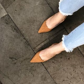 Min bít mũi hở gót cao 5p