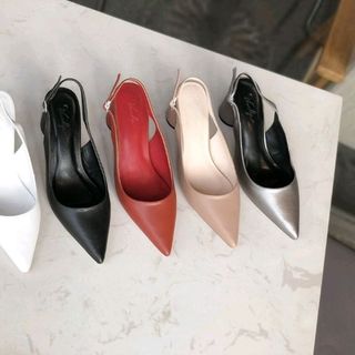 Min bít mũi hở gót cao 5p