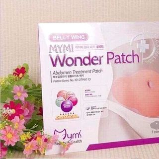 miếng dán tan mỡ bụng mimi wonder