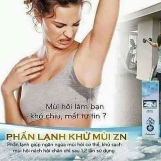 PHẤN LẠNH ZN – PHẤN LẠNH ZN KHỬ MÙI HÔI NÁCH CHÂN