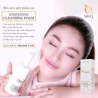 Sữa rửa mặt trắng da và nhạy cảm dịu nhẹ Gel Soothing Cleansing MinQ giá sỉ