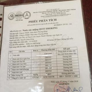 Cai thuốc lá Quit Smoking -