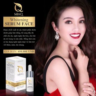 Serum tinh chất dưỡng da MinQ Whiterning Serum Face giá sỉ