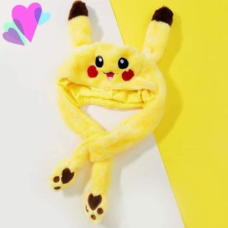 Hàng Sẵn Mũ Tai Thỏ - Mũ Pikachu Giật Cử Động