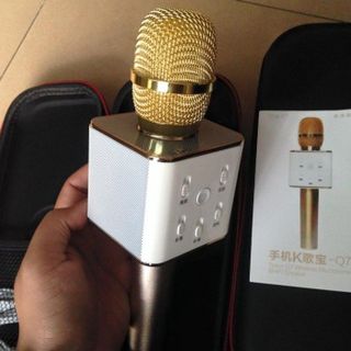 MIC KARAOKE BLUETOOTH Q7 THẦN THÁNH