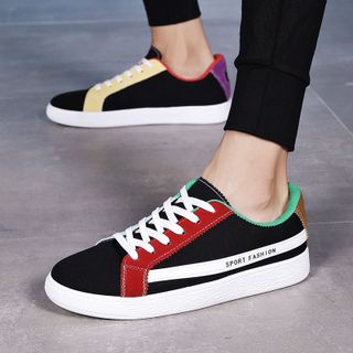 Giày thể thao nam phối màu Style Hàn MS-BBCK1