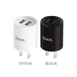 Hoco - Cóc sạc 2 cổng USB 24A C14