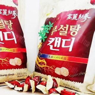 Kẹo hồng sâm không đường KGS 500g