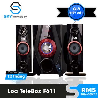 Loa Nghe Nhạc Telebox F611 - Âm Thanh Cực Hay Kết Nối Đa Năng