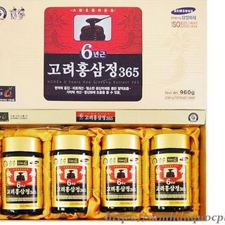 Cao hồng sâm 365 240g x 4 lọ