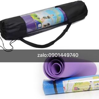 THẢM TẬP YOGA LOẠI DÀY KÈM TÚI ĐỰNG LOẠI TỐT BAO DÙNG