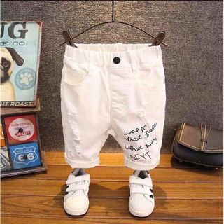 Quần kaki chữ cho bé