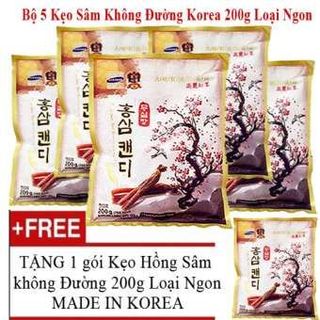 Kẹo hồng sâm không đường Cành Đào 200g