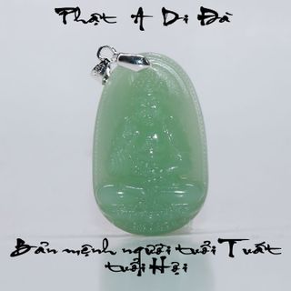 Mặt Phật xanh size bé