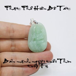 Mặt Phật xanh size bé
