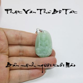 Mặt Phật xanh size bé
