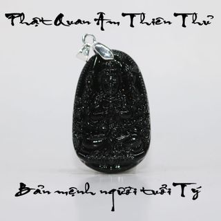 Mặt dây đen size nhỏ