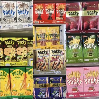 Pocky Socola dâu trà xanh oreo hạnh nhân giá sỉ