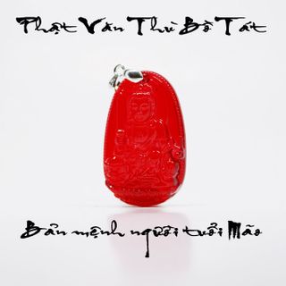 mặt Phật đỏ size bé