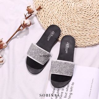 Dép quai ngang kim tuyến