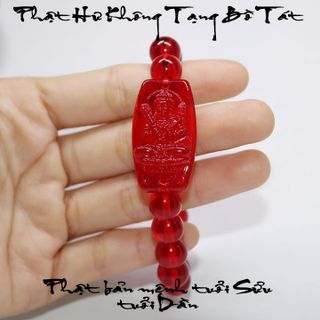 vòng tay phong thủy màu đỏ