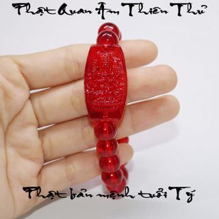 vòng tay phong thủy màu đỏ