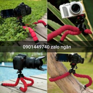 Gía đỡ 3 Chân Bạch Tuộc Thần Thánh Tiện Dụng Cho Điện Thoại - Máy Ảnh Uốn Dẻo Thoải Mái